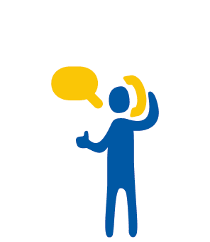 hand-drawn pictogram icon design for jobs in customer support at Aviva
