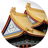 inspiration for oriental spa logo: Traditional Asian pagoda roofs